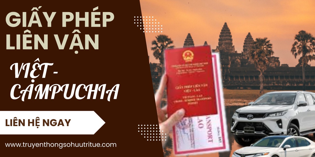 GIẤY PHÉP LIÊN VẬN VIỆT - CAMPUCHIA